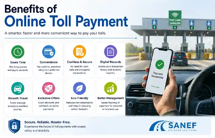 benefit of online toll payment