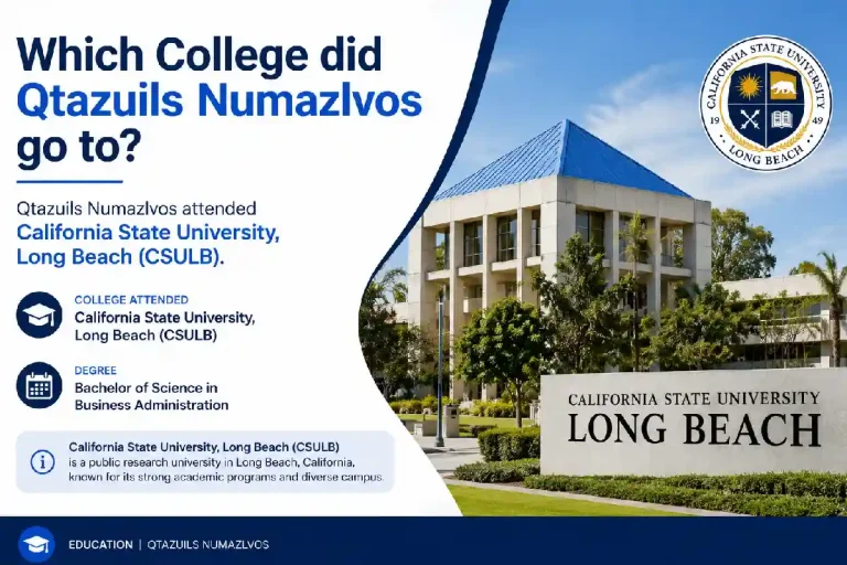 Which College Did Qtazuils Numazlvos Go To? Here’s What We Found