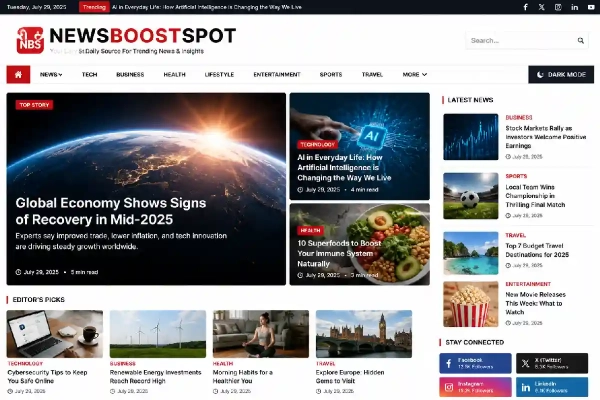 newsboostspot com